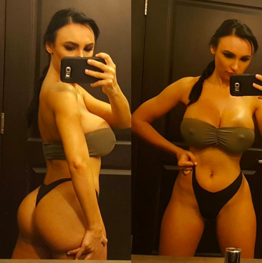 Iryna Ivanova y su sensual selfie