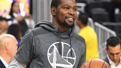 Kevin Durant con Golden State Warriors