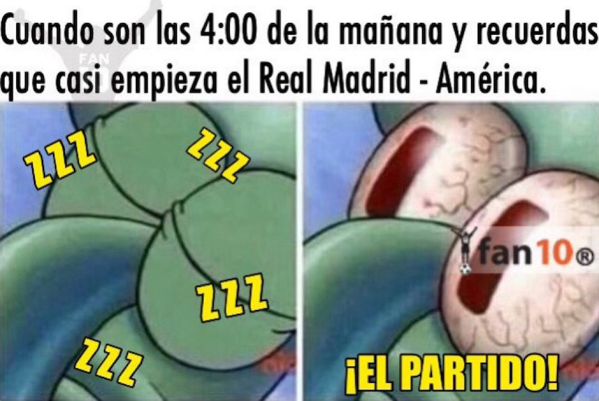 memes mundial de clubes real madrid america