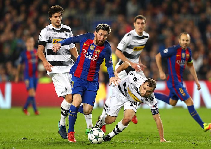 Messi versus Borussia 