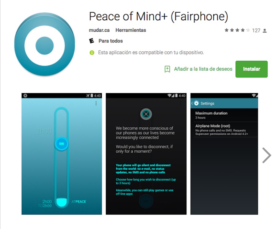 App - Peace of mind