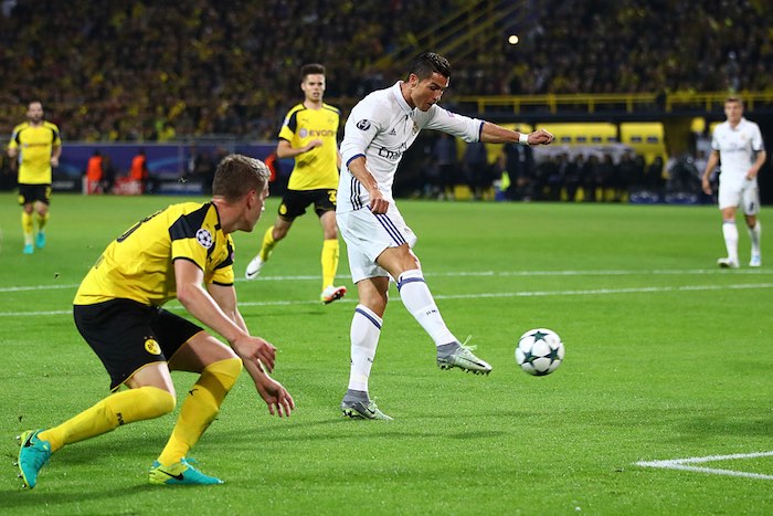 Real Madrid versus Borussia Dortmund Champions League
