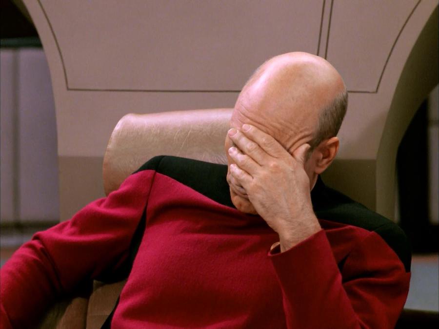 Facepalm - Star Trek