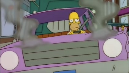 Auto de Homero Simpson