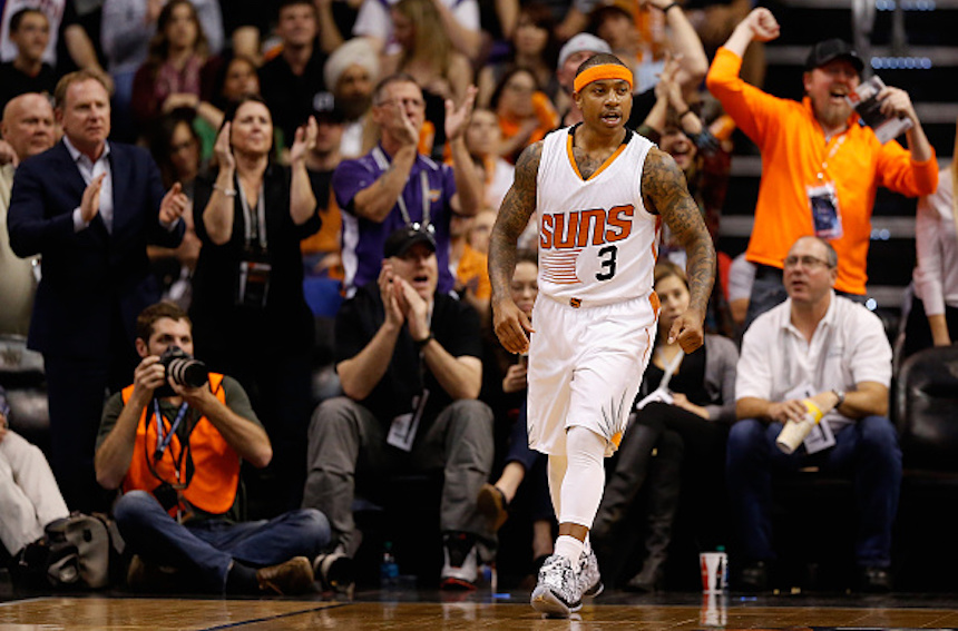 Isaiah Thomas con los Phoenix Suns
