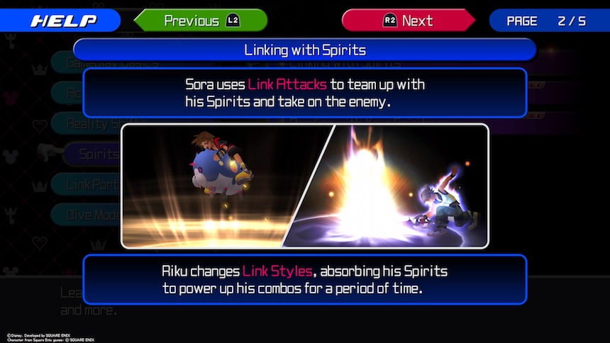Kingdom Hearts Link Spirit