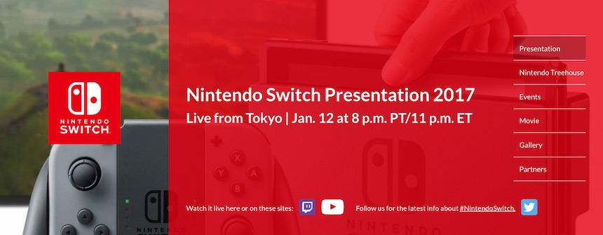 Nintendo Switch Presentación