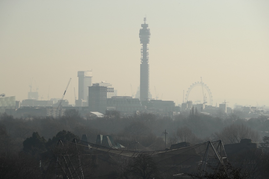 Contaminación en Londres