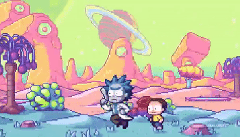 Rick and Morty 8-Bit