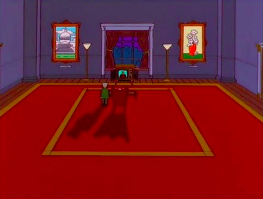 Los Simpson - Oficina de Burns