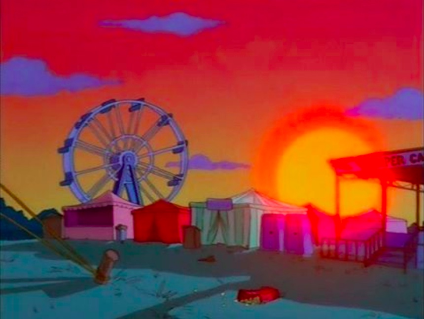 Los Simpson - Feria
