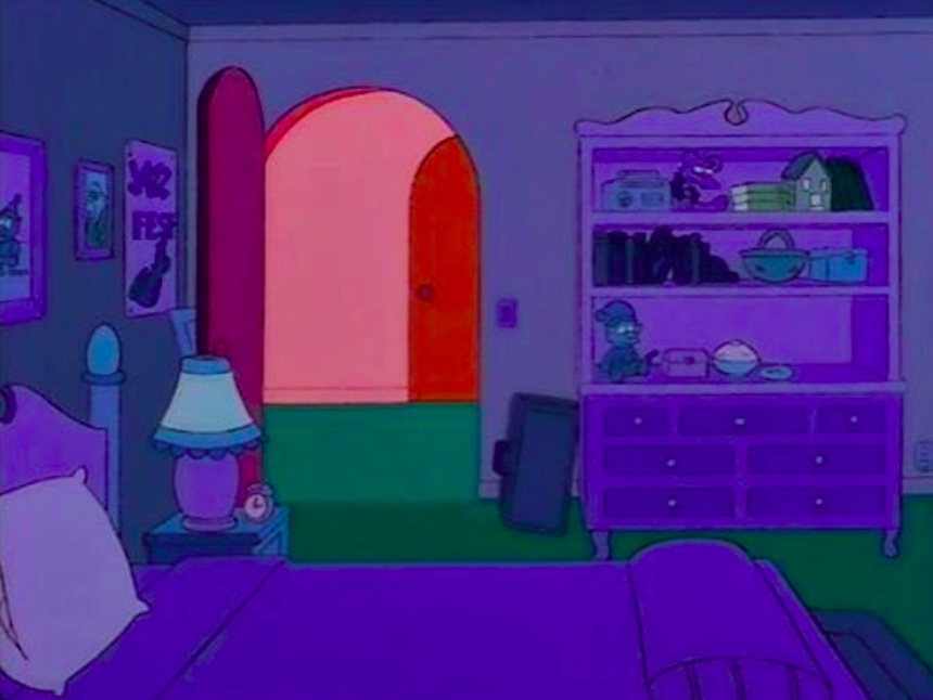 Los Simpson - Cuarto de Lisa