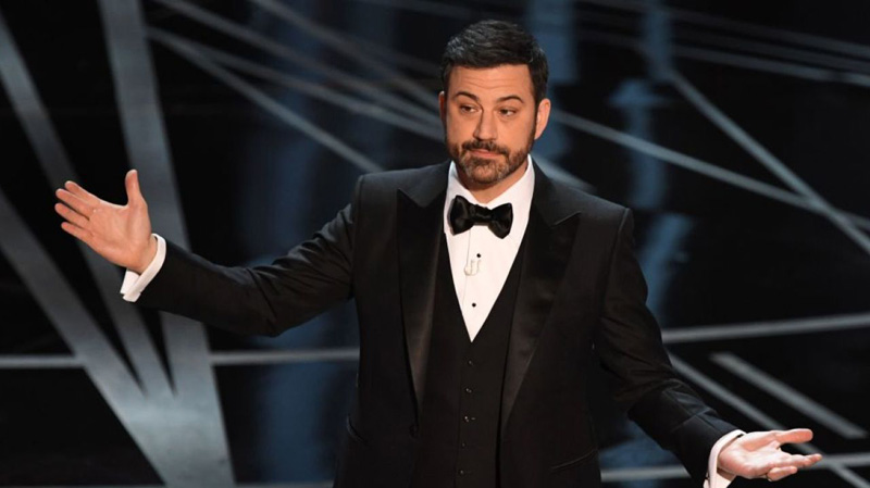 Jimmy Kimmel en la entrega del Oscar