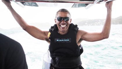Barack Obama en vacaciones