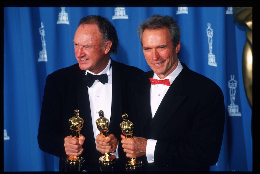 Gene Hackman y Clint Eastwood hace más de 20 años