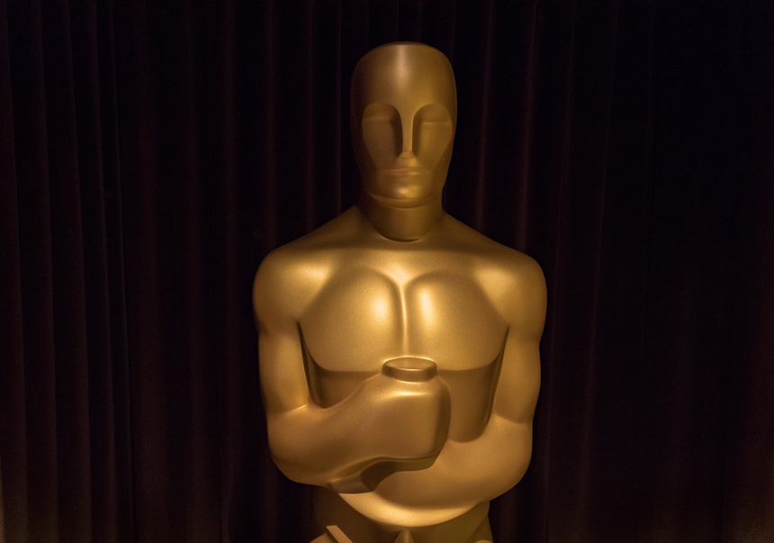 Estatuilla dorada de Oscar
