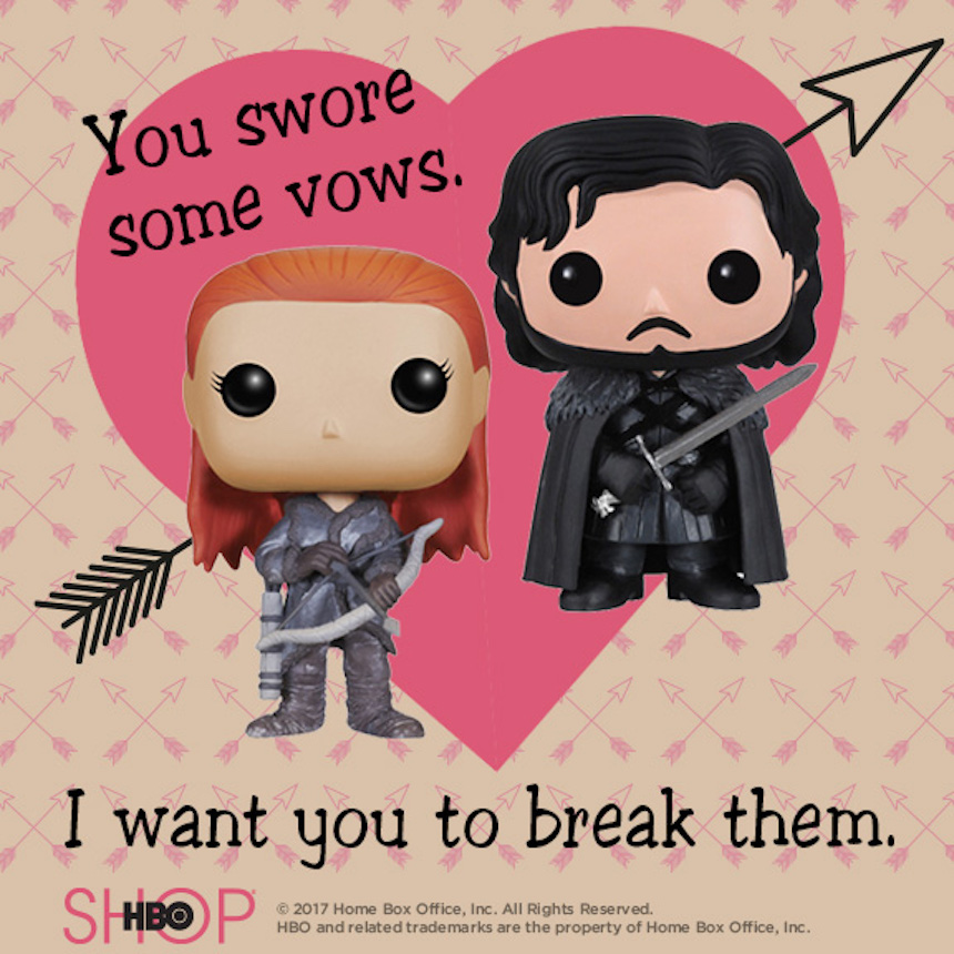 Jon y Sansa - San Valentín