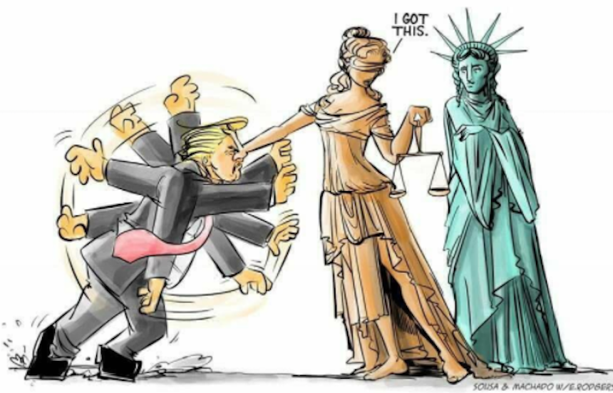 Trump Caricaturas