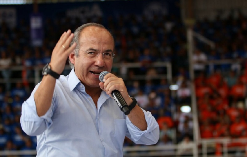 El expresidente de México, Felipe Calderón
