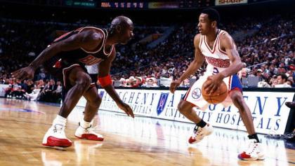 Allen Iverson contra Michael Jordan