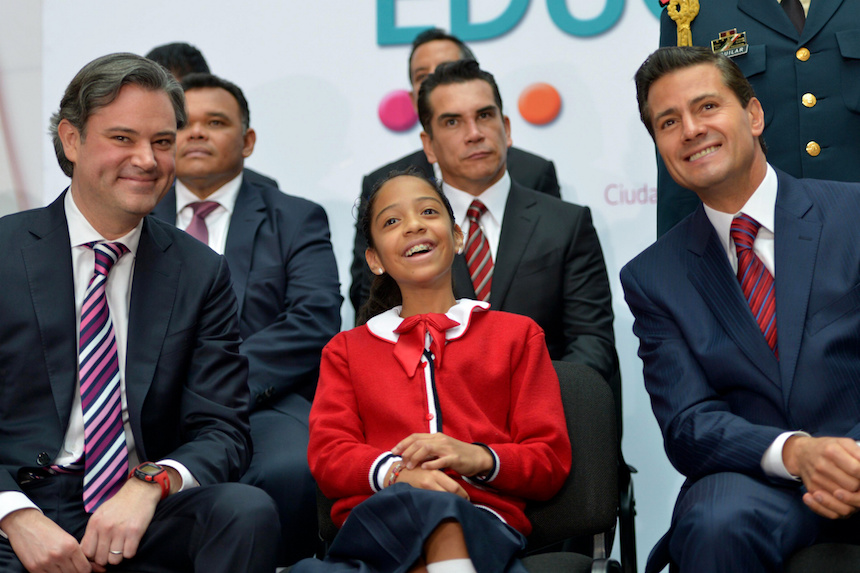 El presidente Enrique Peña Nieto y Aurelio Nuño presentan el nuevo modelo educativo