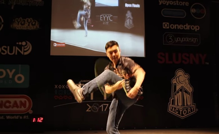 Evan Nagao, campeón europeo de yo-yo