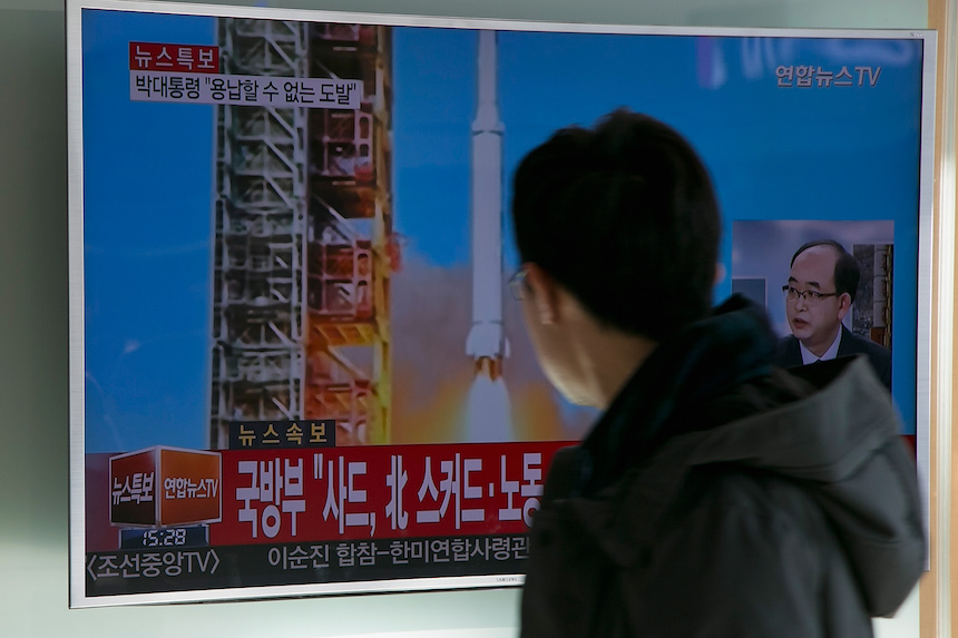 Corea del Norte prueba un nuevo misil