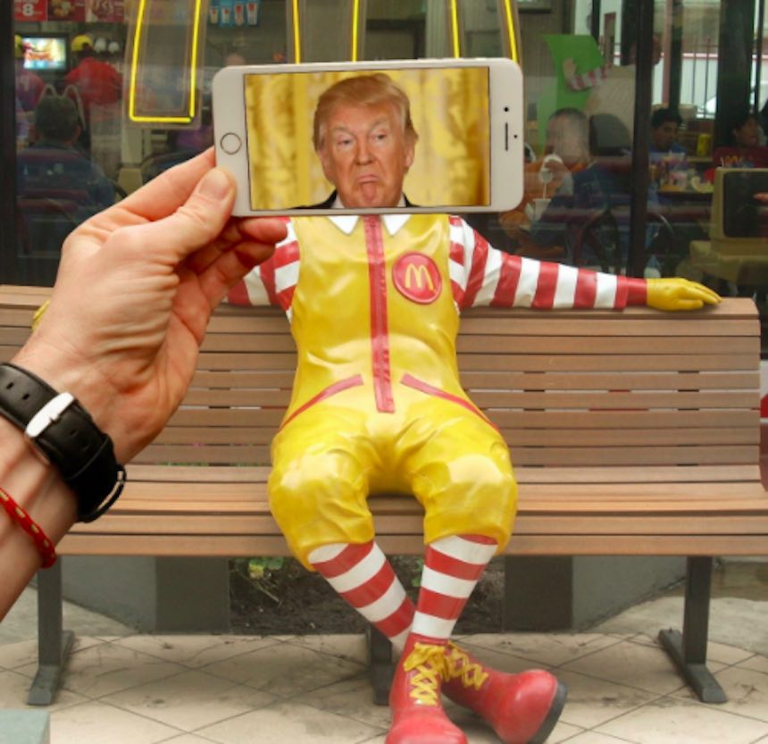 SnaptChat - Donald McDonalds