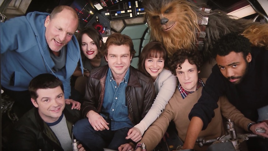 El elenco del filme de Han Solo