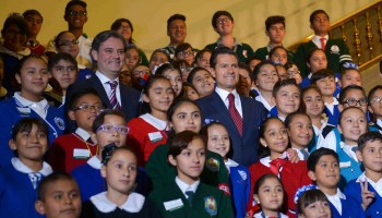 Aurelio Nuño y Enrique Peña Nieto presentan el nuevo modelo educativo