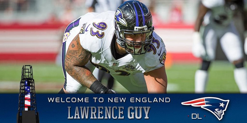 Lawrence Guy, jugador de los Patriots