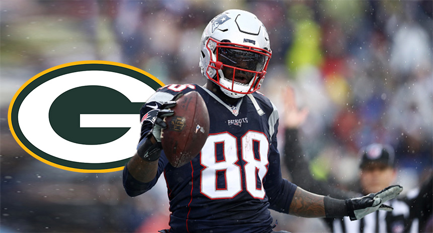 Martellus Bennett, ala cerrada de los Packers