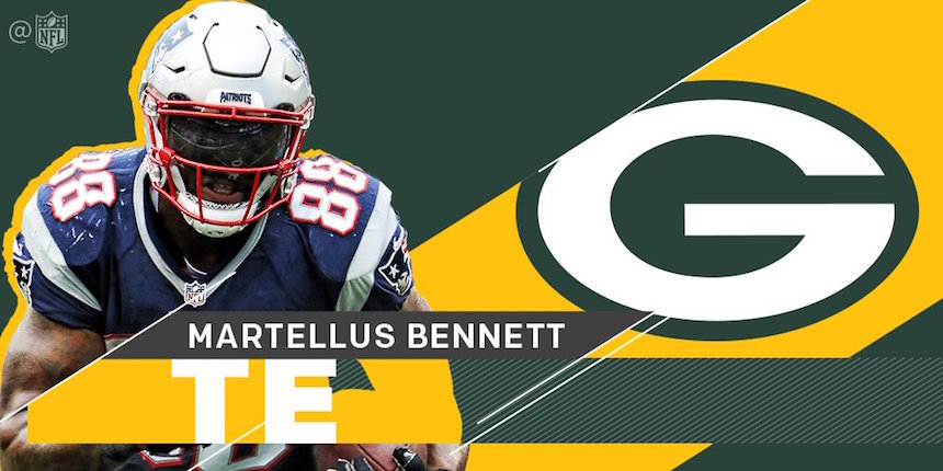 Martellus Bennett, nueva ala cerrada de los Packers