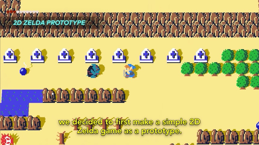 The Legend of Zelda: Breath of the Wild en 2D