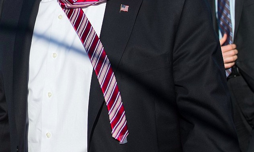 Corbata con diurex - Donald Trump