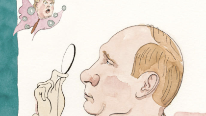 Vladimir Putin, Donald Trump, portada The New Yorker
