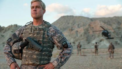 Brad Pitt en War Machine