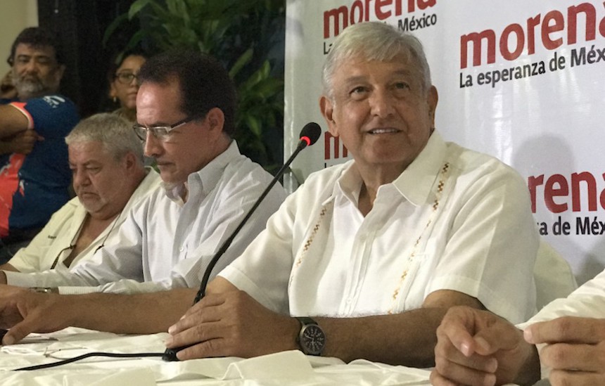 Andrés Manuel López Obrador (AMLO) indica que no recibió recursos de Javier Duarte