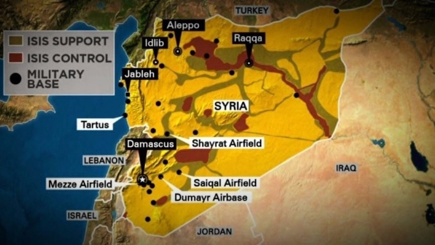 Ofensiva de Estados Unidos a Siria