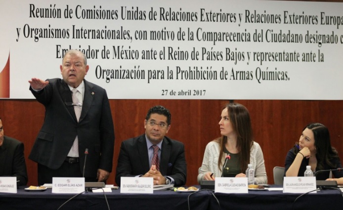 El nuevo embajador de México en Países Bajos, Edgar Elias Azar