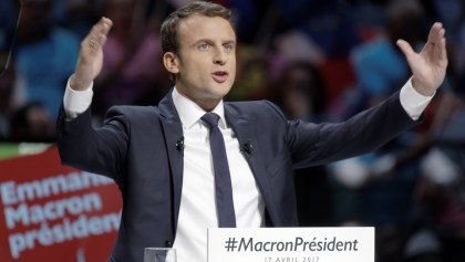 Emmanuel Macron, candidato a la Presidencia de Francia