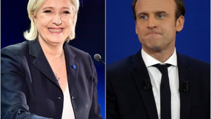 Marine Le Pen y Emmanuel Macron, los candidatos en la Segunda Vuelta en las elecciones de Francia