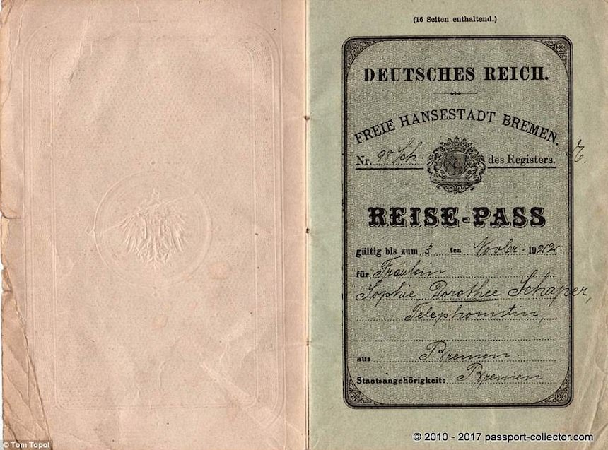 Pasaporte de Bremen