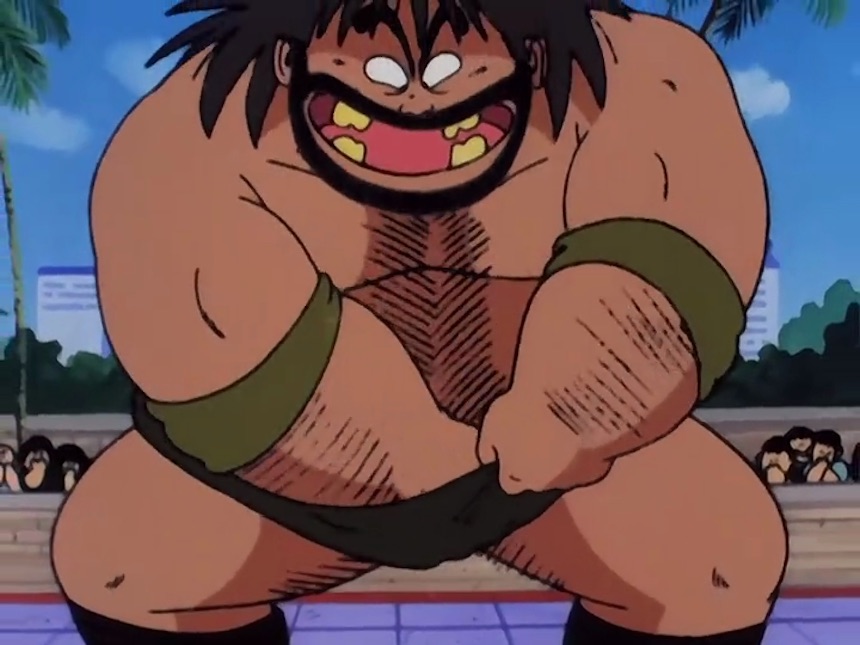 Pelear de Dragon Ball - Cuerpo sucio