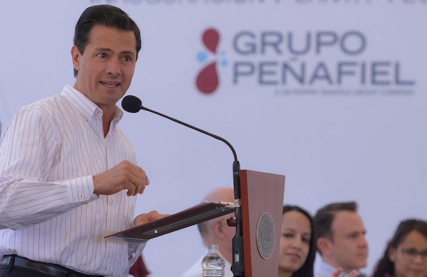 Enrique Peña Nieto, presidente de México visita el Estado de México