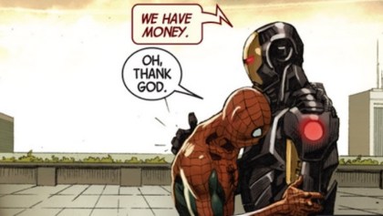 Spider-Man y Iron Man