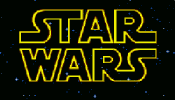 Star Wars logo - GIF
