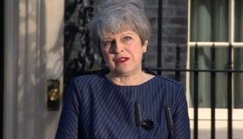 Primera Ministra británica, Theresa May