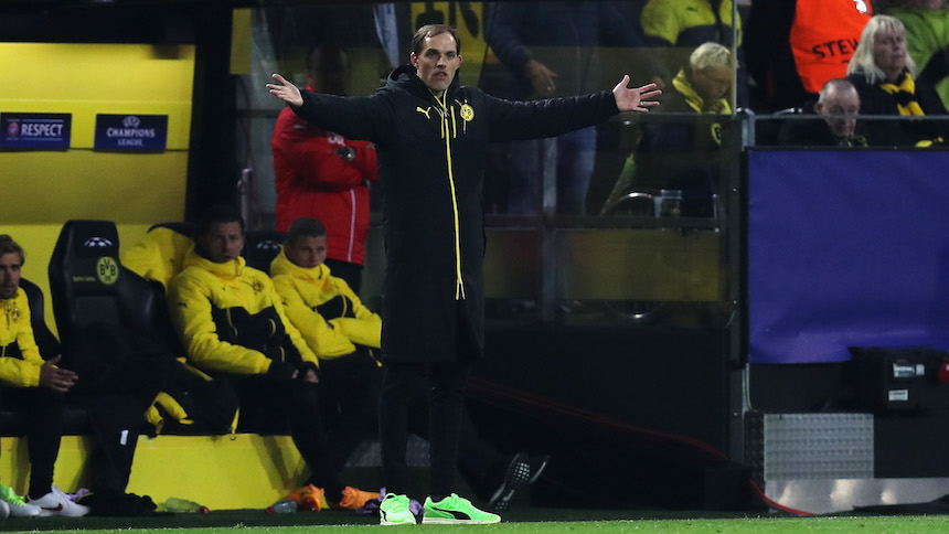 Tomas Tuchel, entrenador del Borussia Dortmund