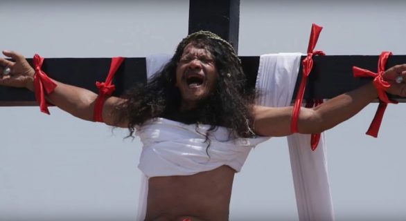 Viacrucis en Iztapalapa